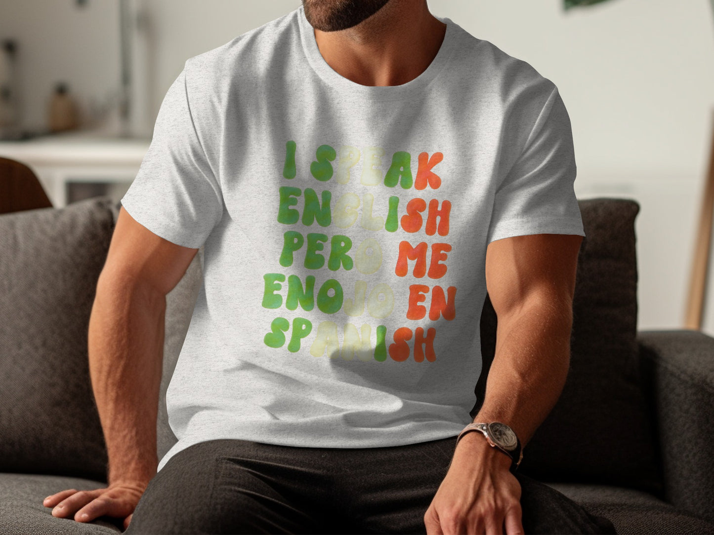 I Speak English Pero Me Enojo En Spanish T-shirt product type