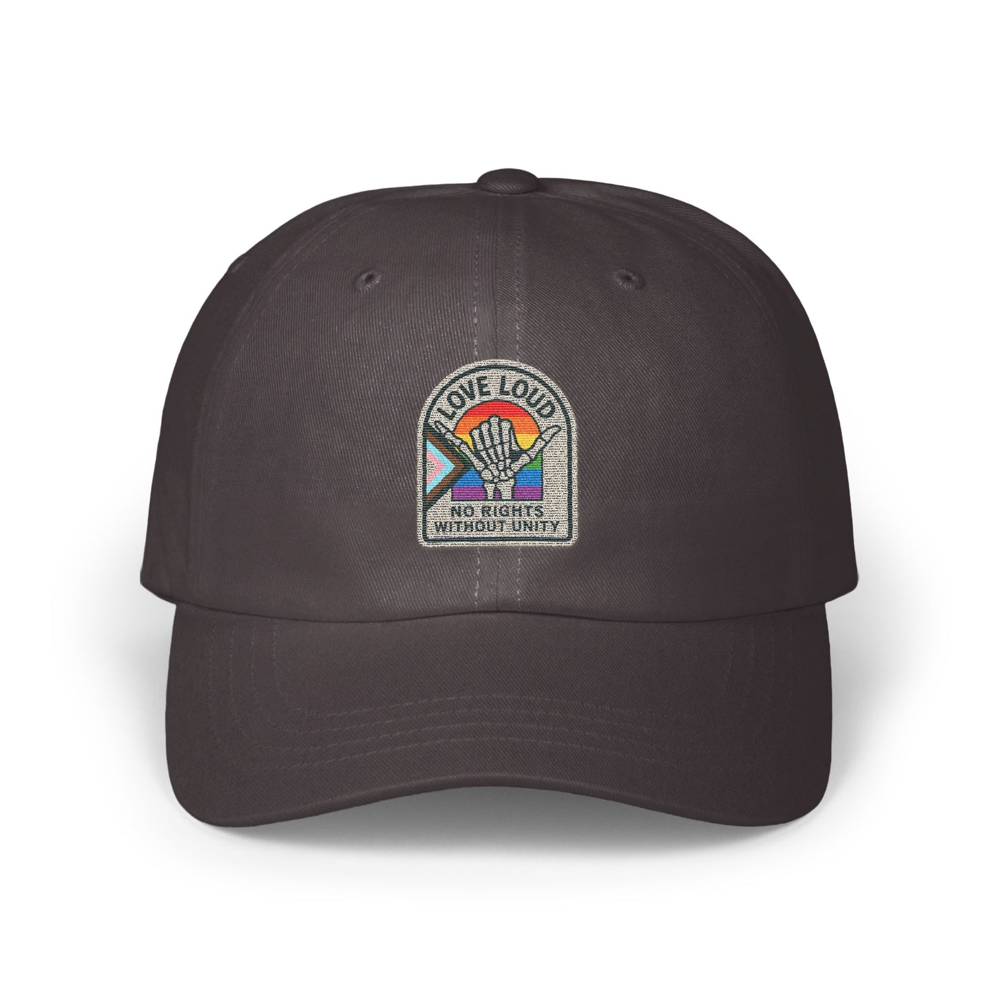 Love Loud No Rights Without Unity Baseball Cap product