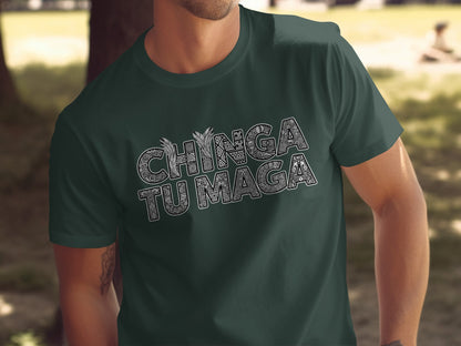 Chinga Tu Maga Graphic Printed T-shirt product type