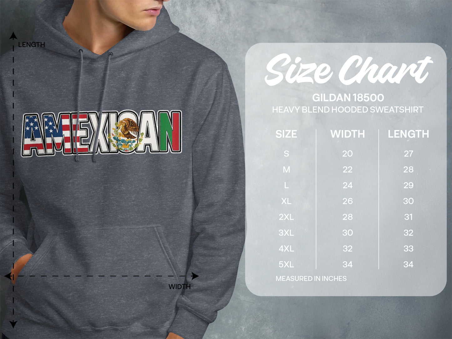 Patriotic American Flag and Eagle Print Hooded Sweatshirt product