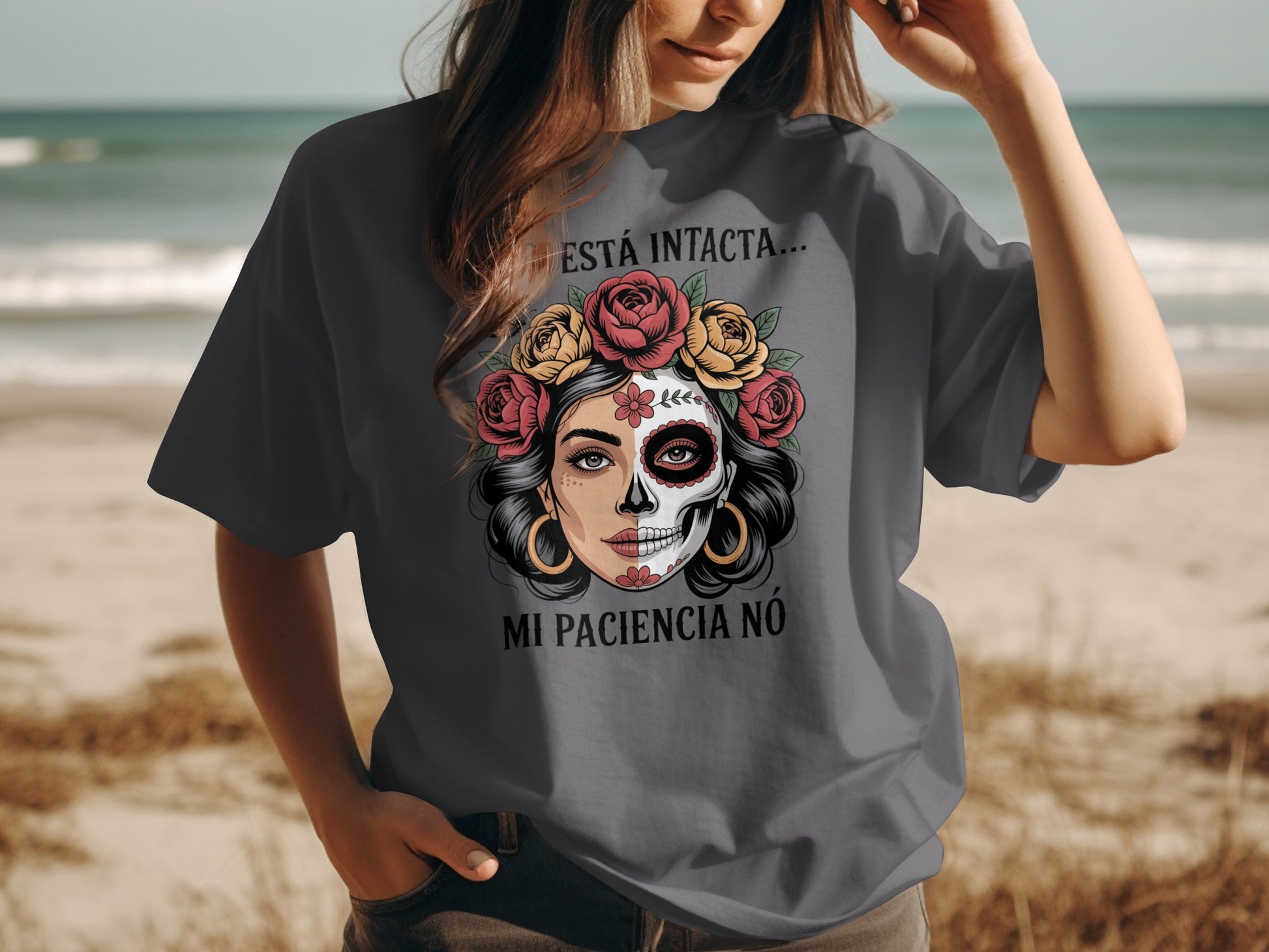 Day of the Dead Themed Graphic T-Shirt product