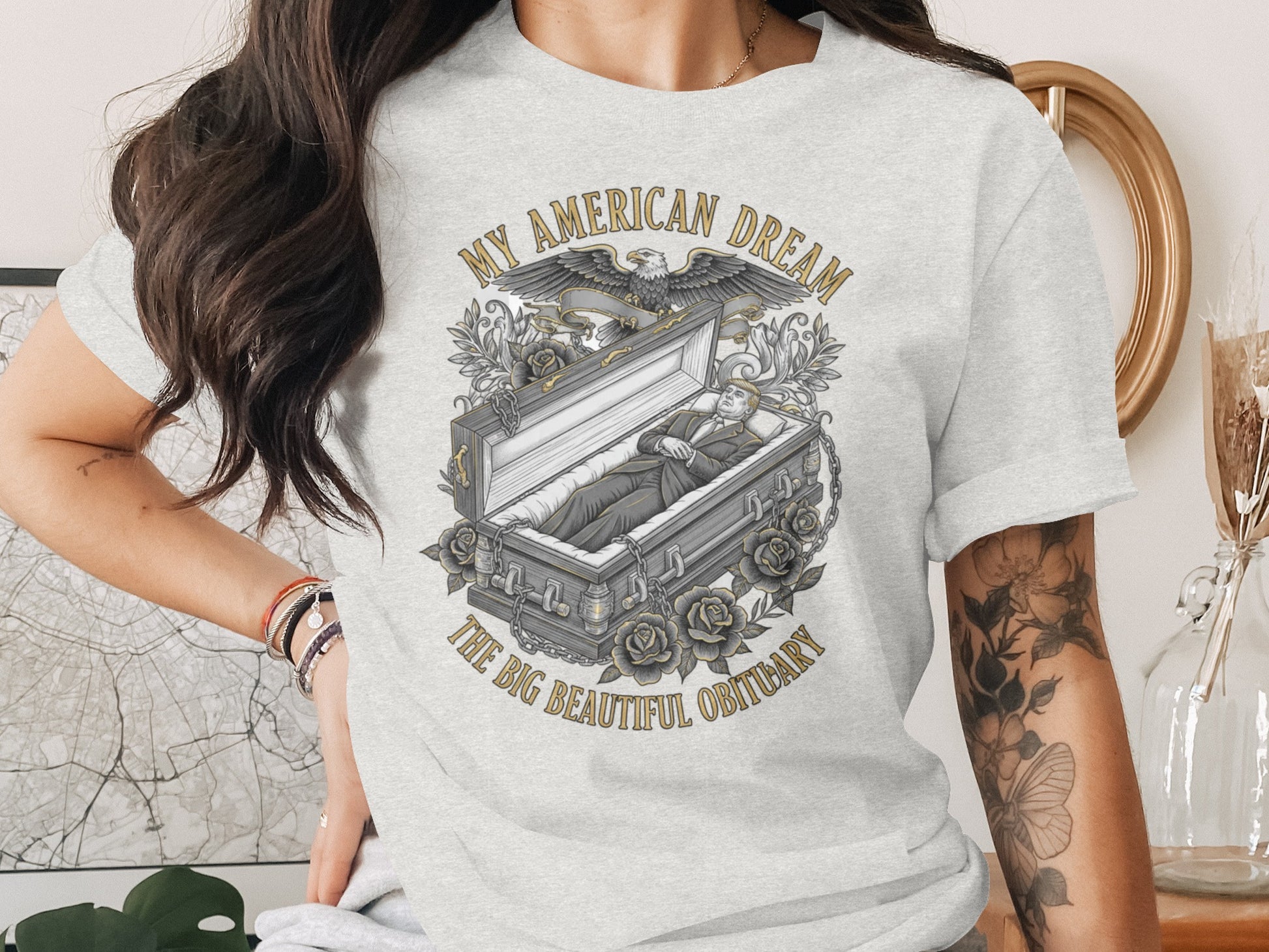 My American Dream Big Beautiful Obituary Design product type