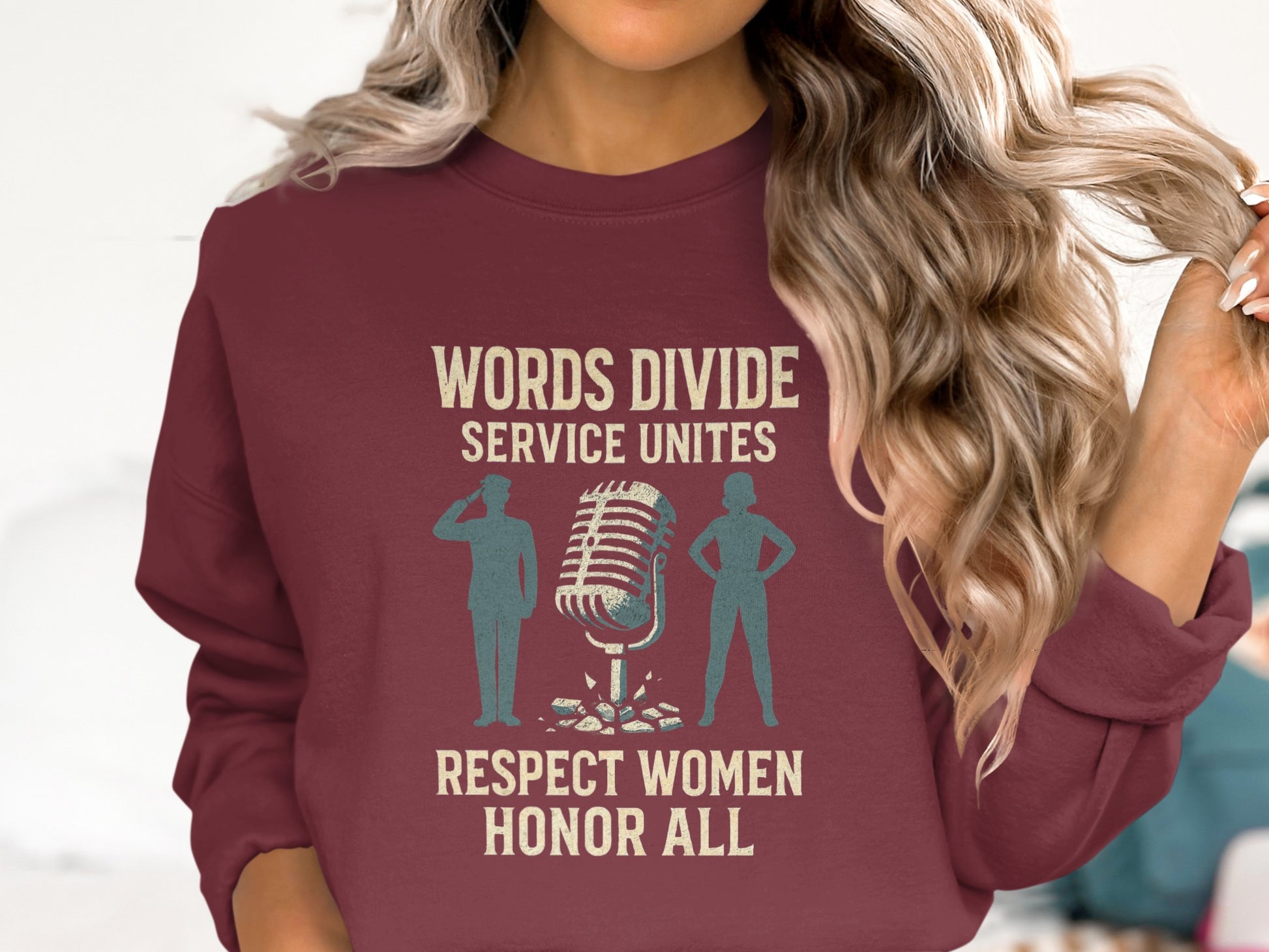Respect Women Honor All Service Unites Words Divide product type