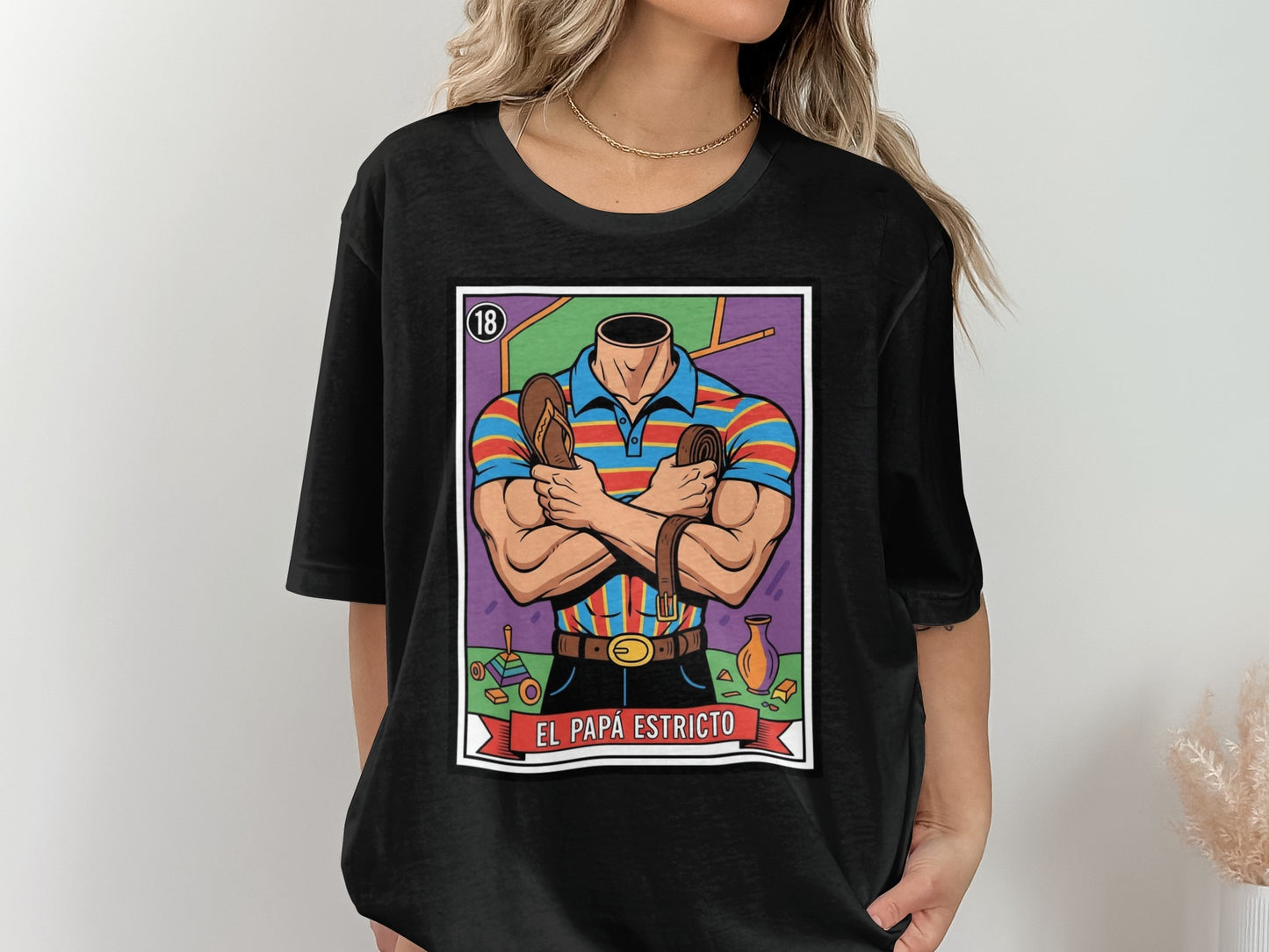 El Papá Estricto Graphic T-Shirt product