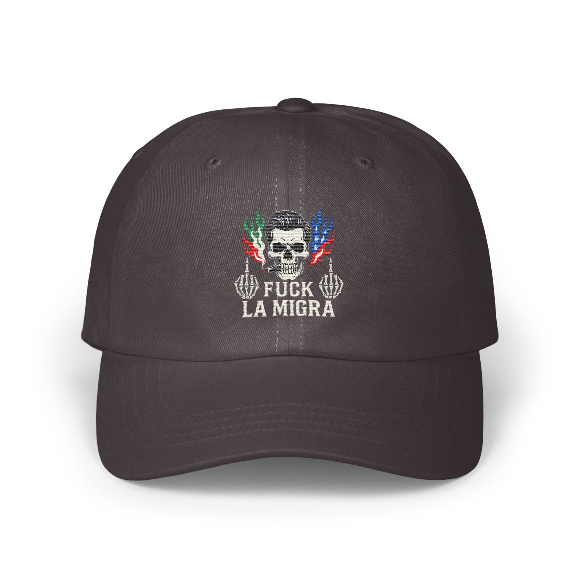 Bold Statement Fuck La Migra Embroidered Cap product type