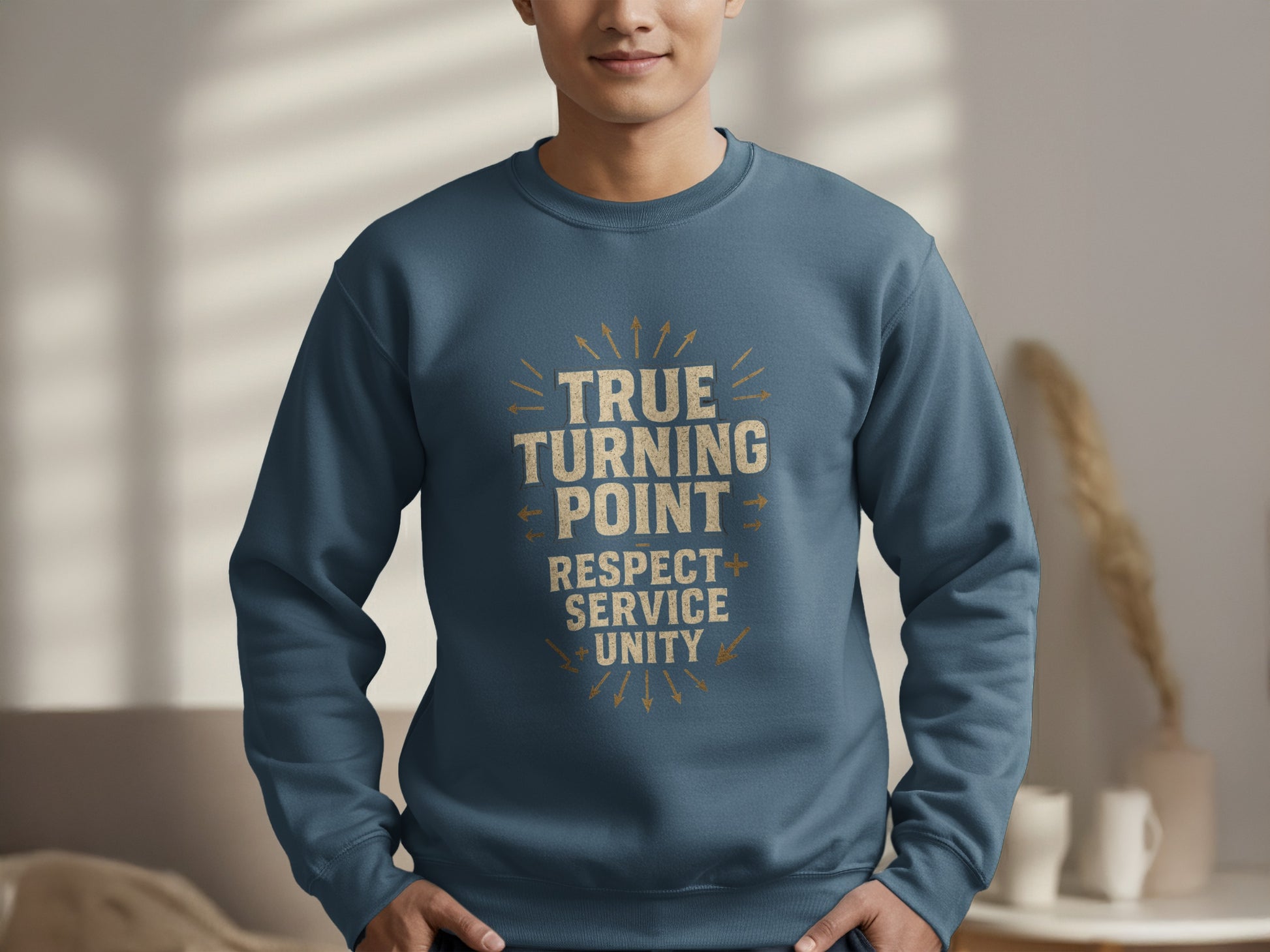 TRUE TURNING POINT RESPECT SERVICE UNITY sweatshirt product