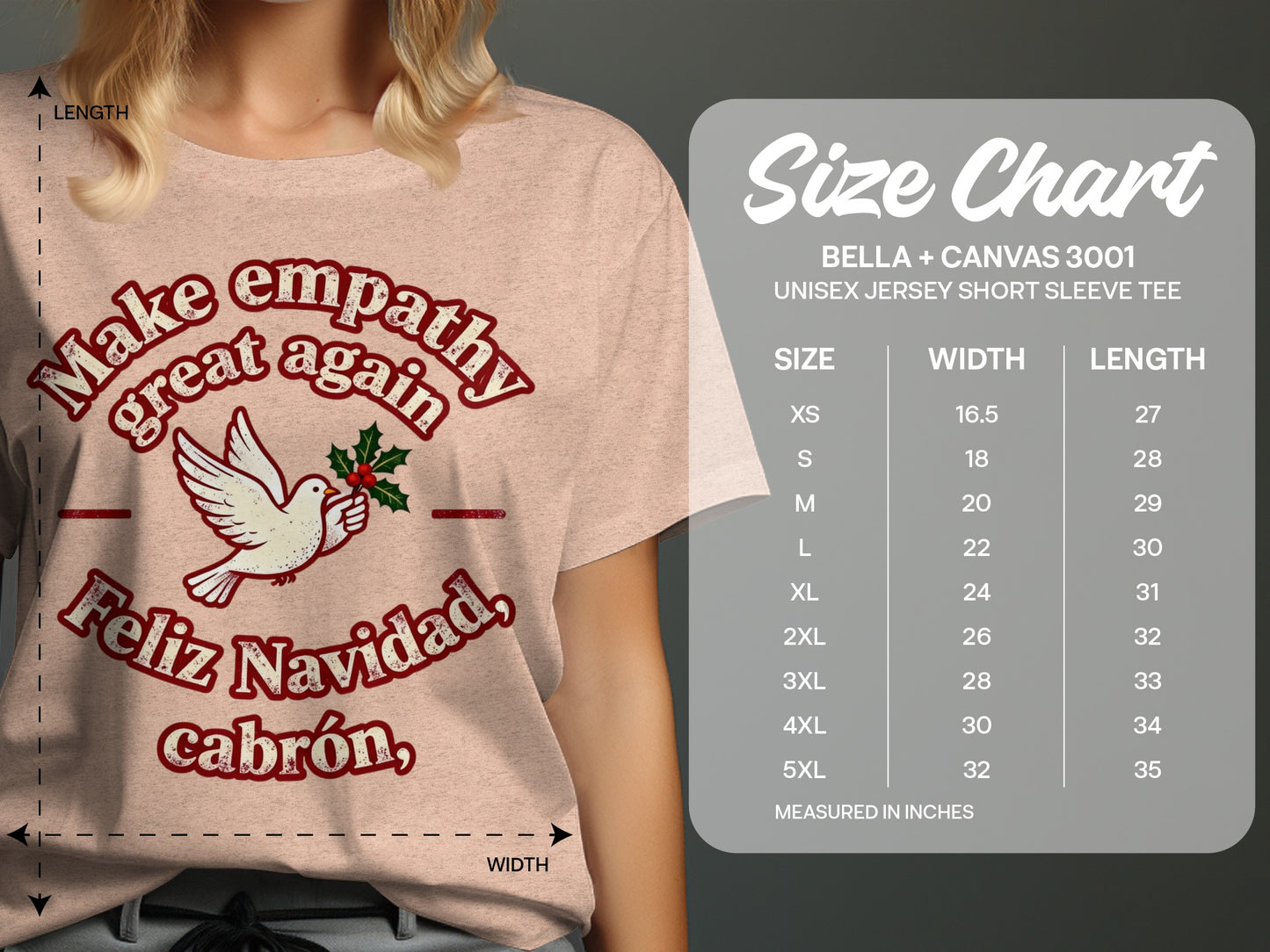 Make Empathy Great Again Feliz Navidad Cabron Shirt