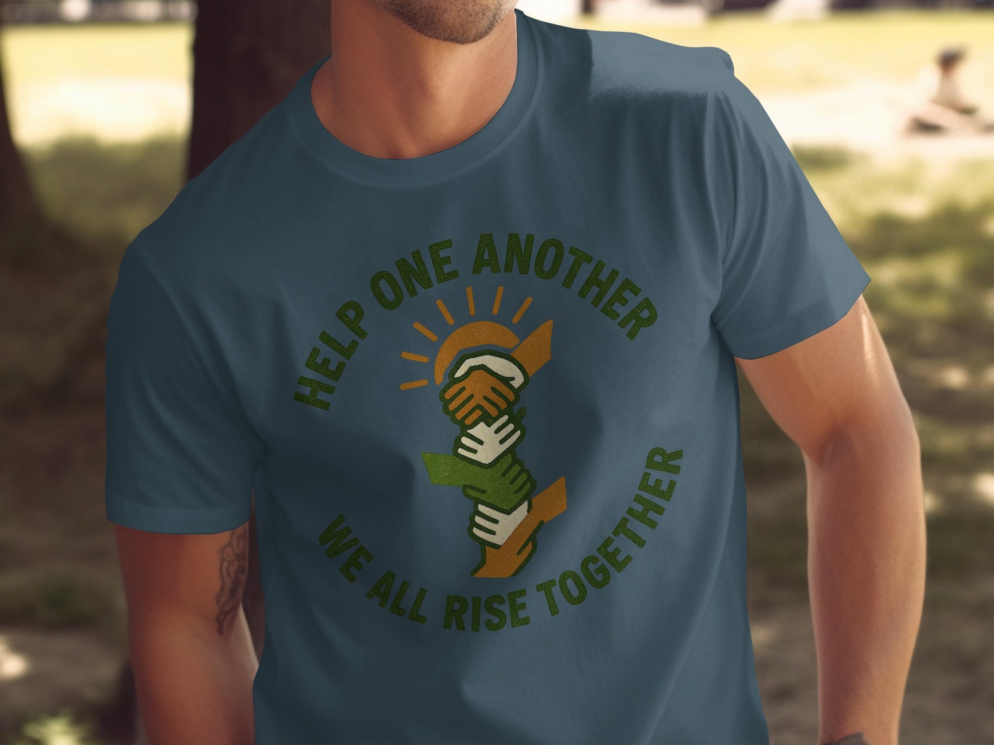 Help One Another We All Rise Together product type