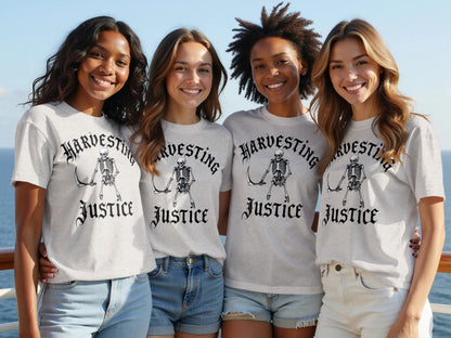 Harvesting Justice Graphic Tee Shirt product type