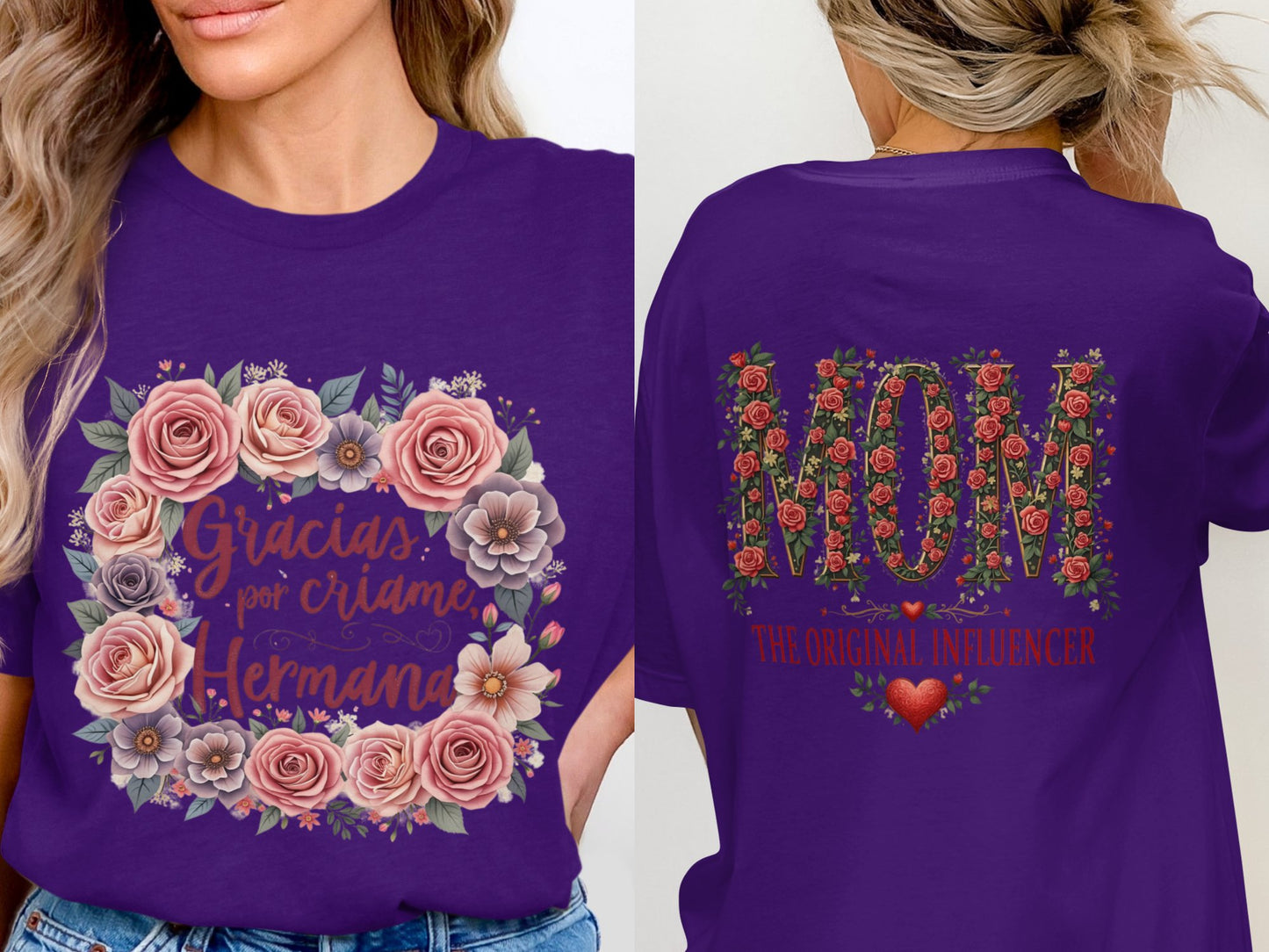 Gracias Por Criarme Hermana Mom The Original Influencer shirt product