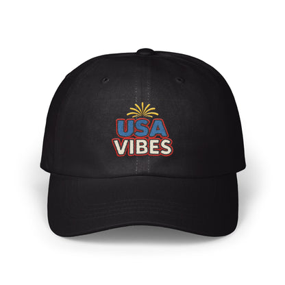 USA Vibes Embroidered Logo Black Cap product