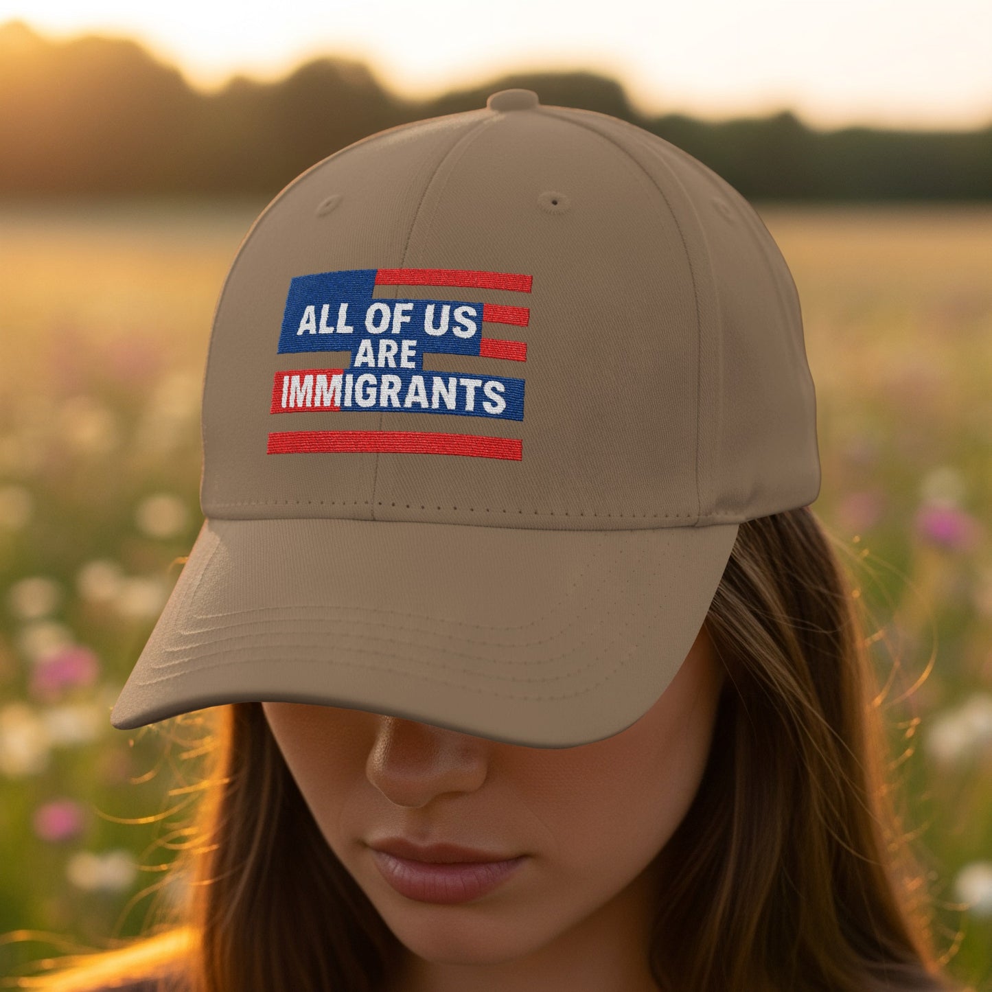All Of Us Are Immigrants Hat Stylish Headwear product type