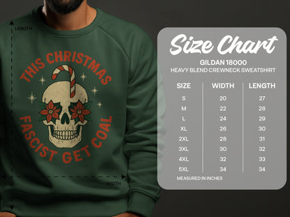 This Christmas Fascist Get Coal Heavy Blend Crewneck Sweatshirt