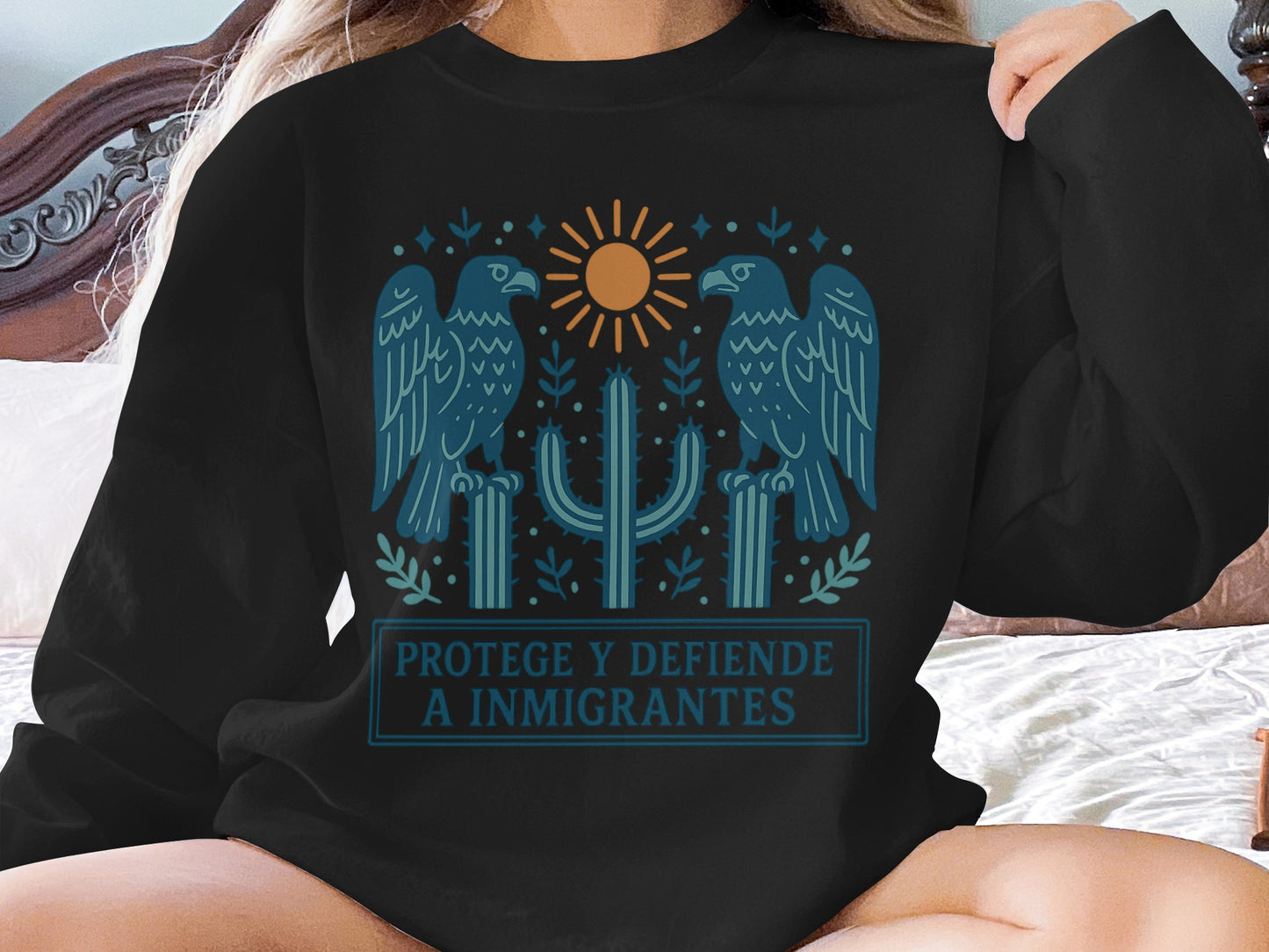 Protege Y Defiende A Inmigrantes Graphic Shirt product