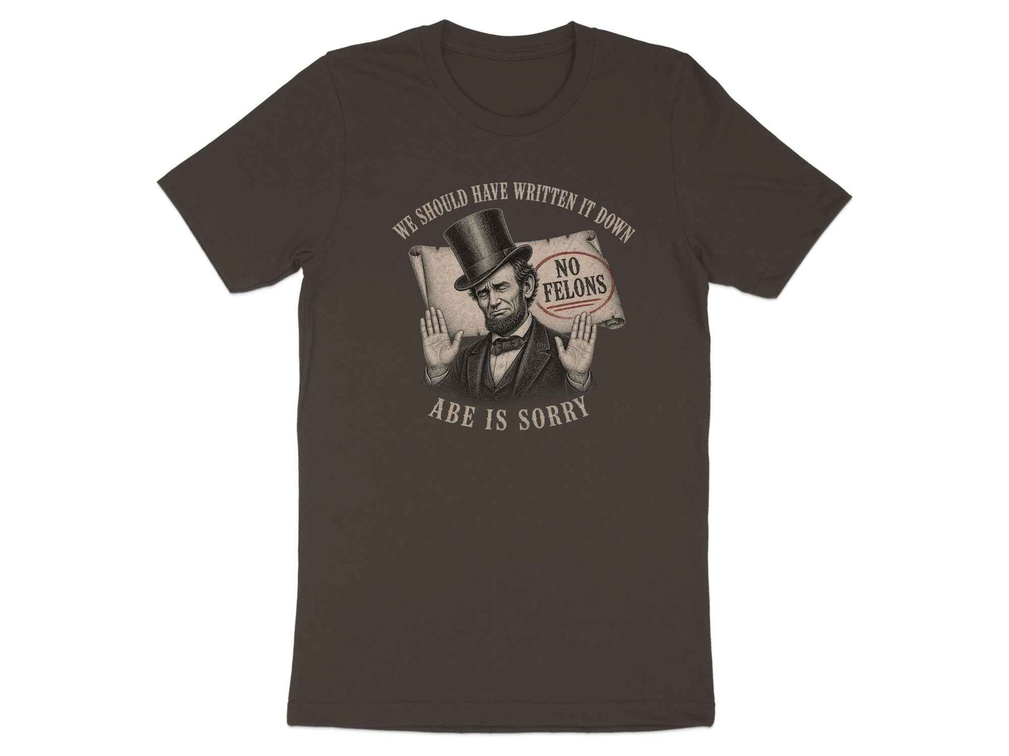 Abe's Regret: Political Satire T-Shirt