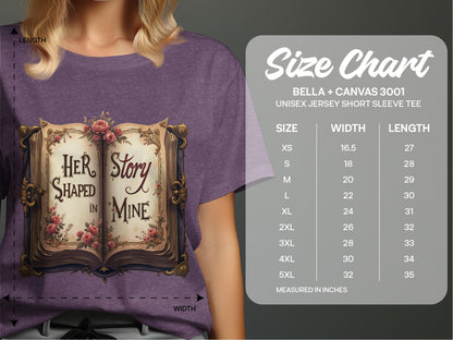 Her Shaped In Mine Printed T-Shirt product type