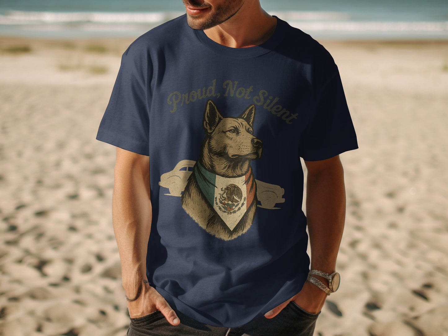 Proud Not Silent German Shepherd T-Shirt product
