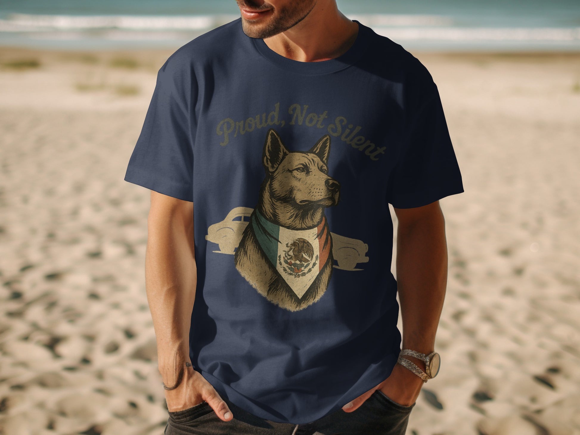 Proud Not Silent German Shepherd T-Shirt product