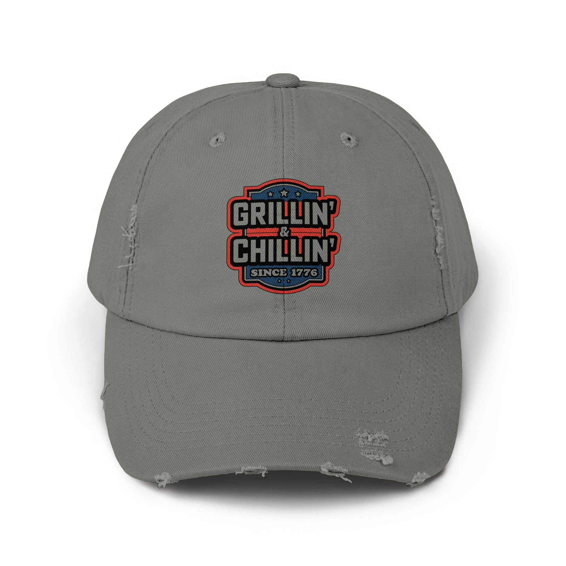 Grillin' Chillin' Since 1776 Distressed Cap product