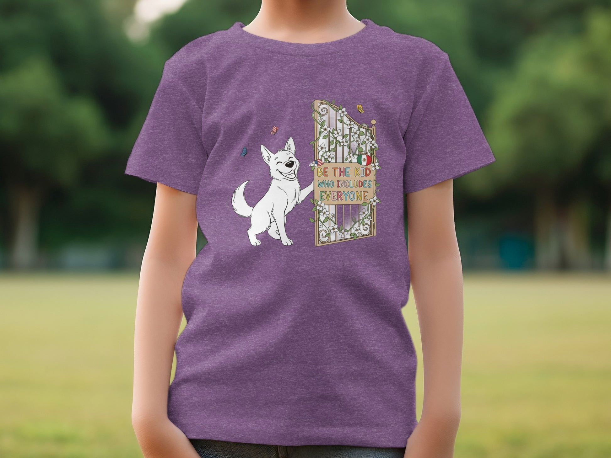 Be the Kid Who Includes Everyone Dog Shirt