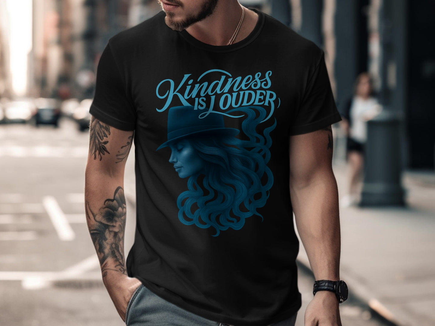 Kindness Is Louder Stylish Graphic T-shirt Product