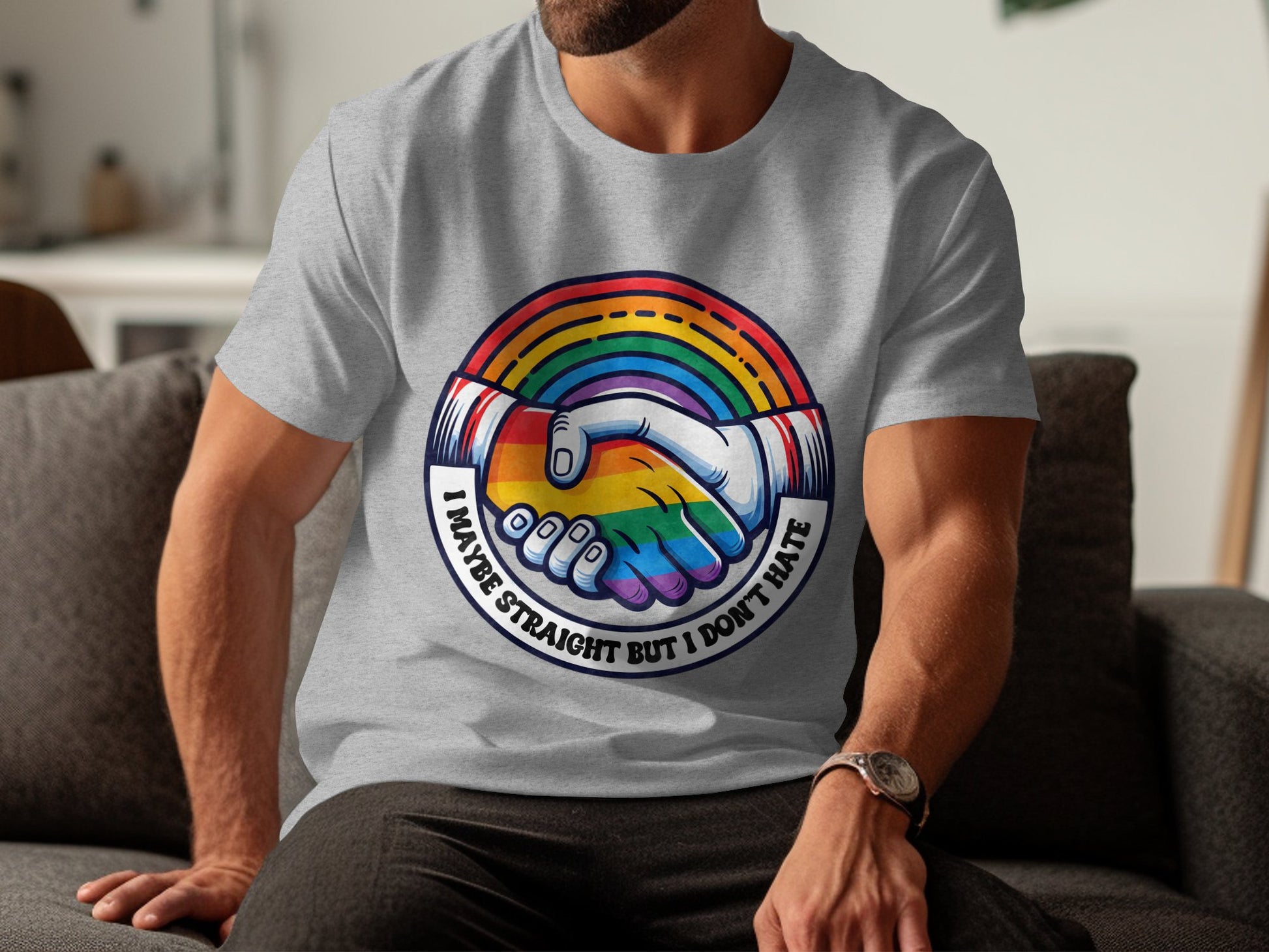 I Am Not Straight But I Don't Hate Graphic T-Shirt product