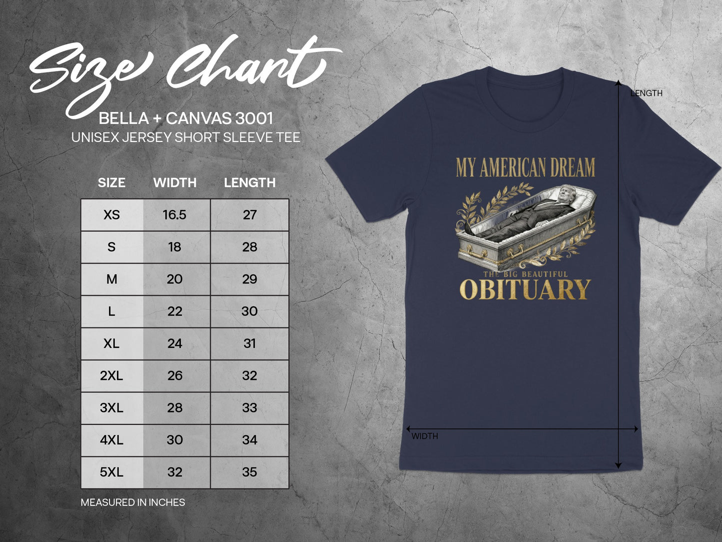 MY AMERICAN DREAM THE BIG BEAUTIFUL OBITUARY product type