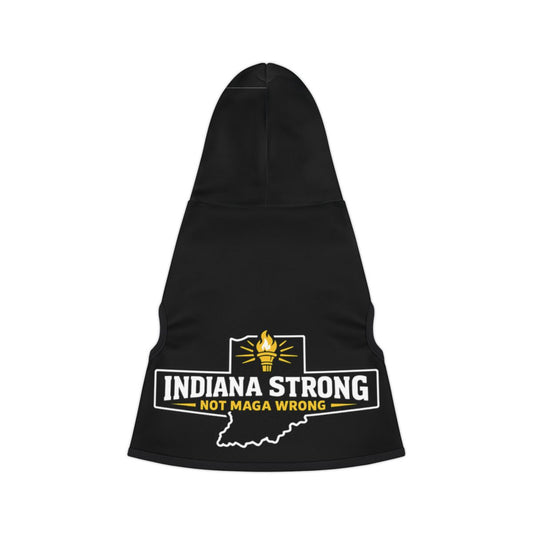 Indiana Strong Not MAGA Wrong Dog Cape Apparel
