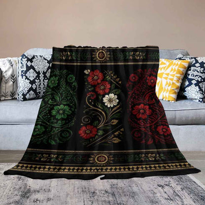 Ultra-Soft Flannel Blanket Multiple Sizes