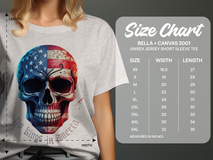 American Flag Skull Graphic Unisex T-Shirt product