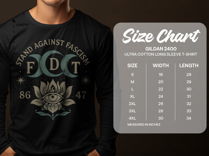 Stand Against Fascism Long Sleeve Shirt