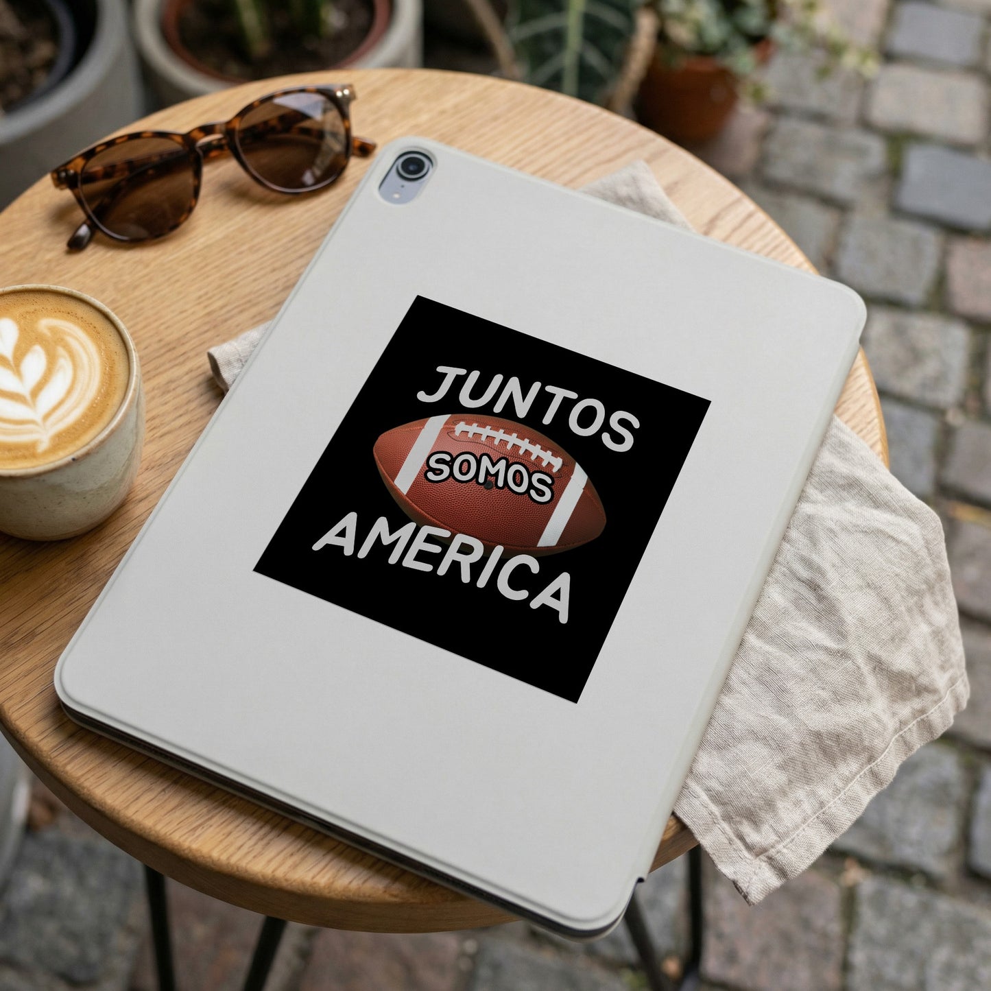 Juntos Somos America Graphic Tablet Case Cover