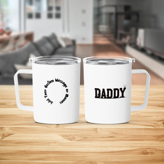 Custom Message Design Daddy Mug product
