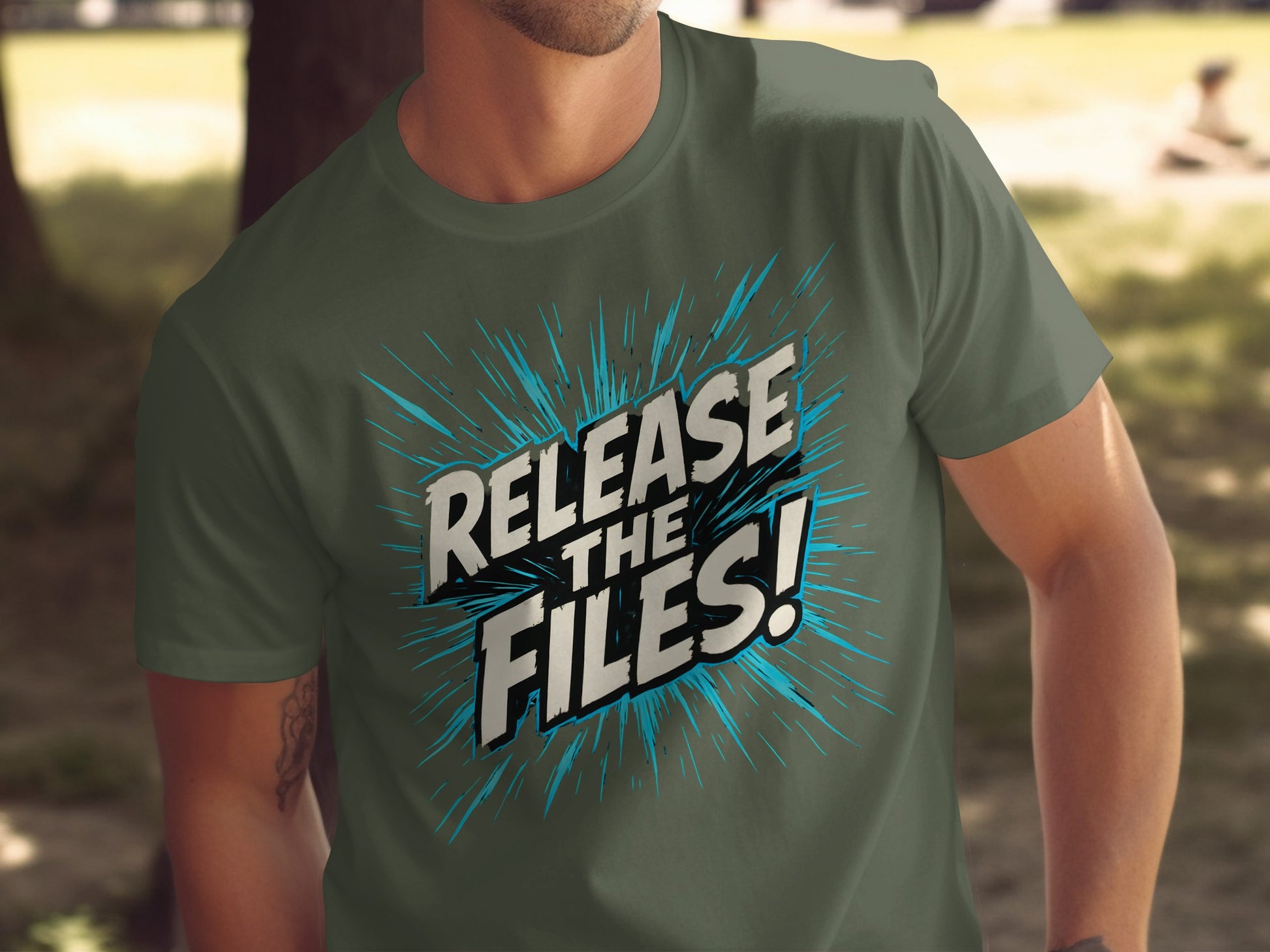 Release The Files Graphic T-Shirt product type