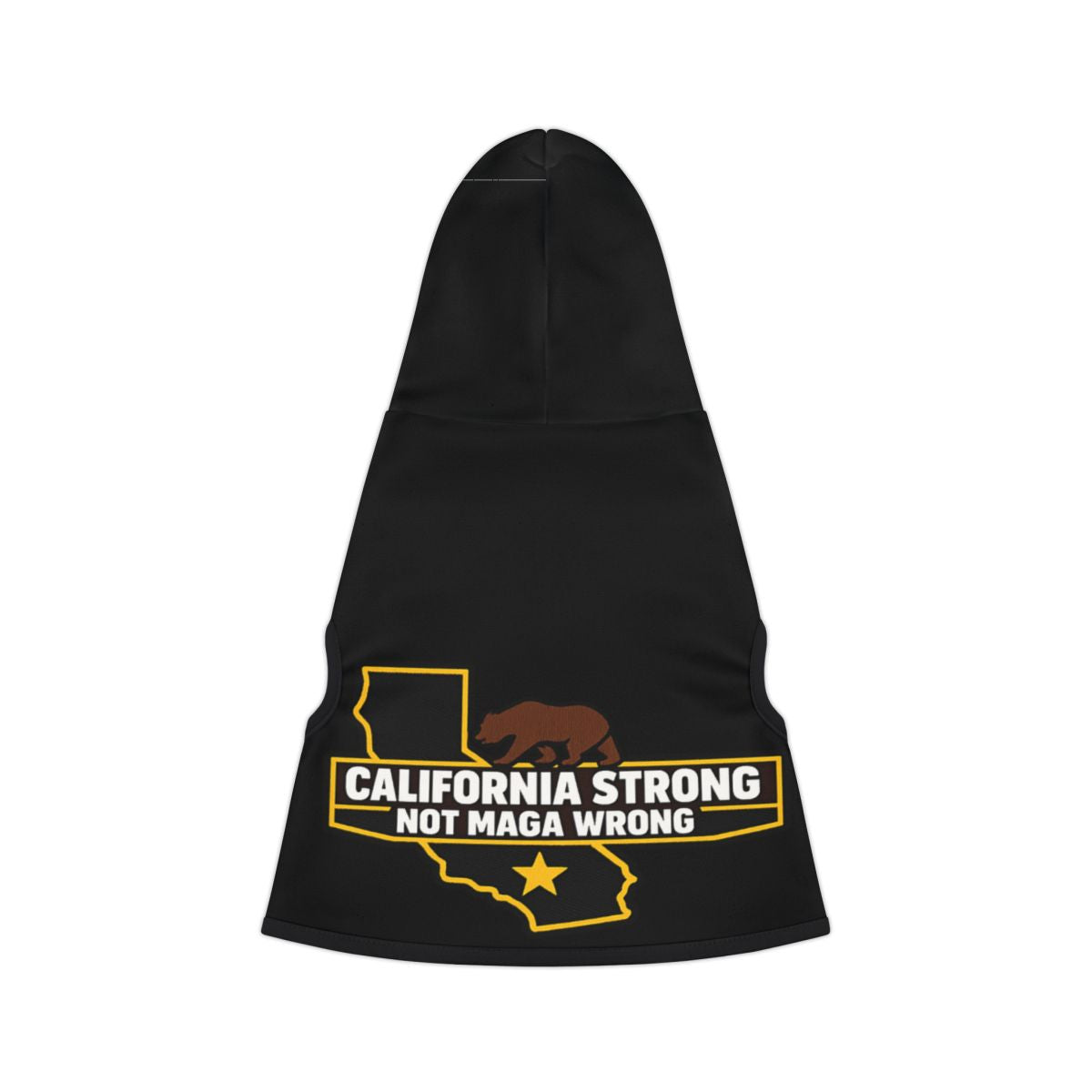 California Strong Not MAGA Wrong Hooded Clothing