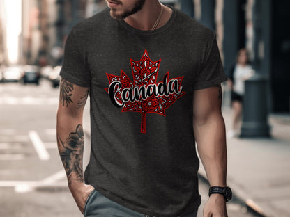 Canada Maple Leaf Art Design T-Shirt product