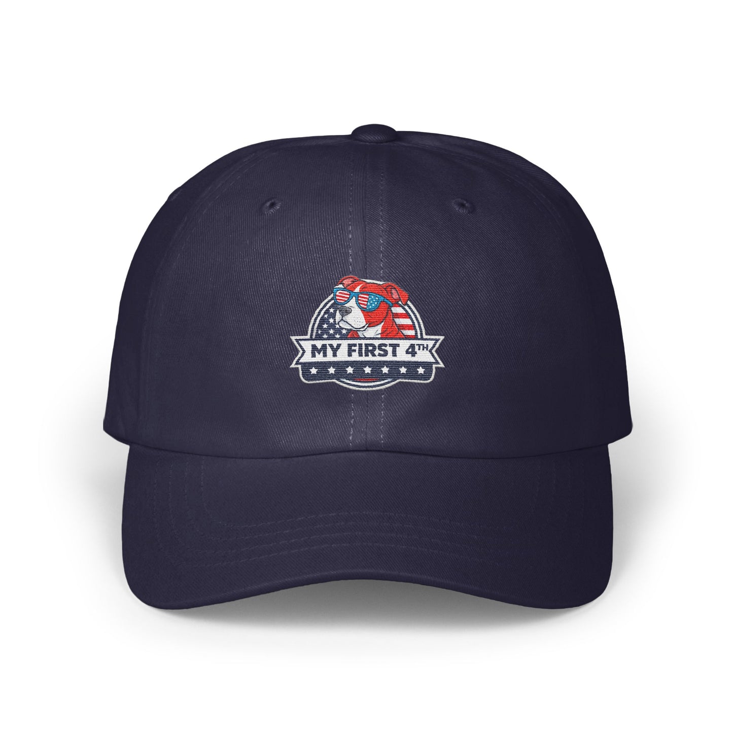 Patriotic My First 4th Embroidered Baseball Cap product type