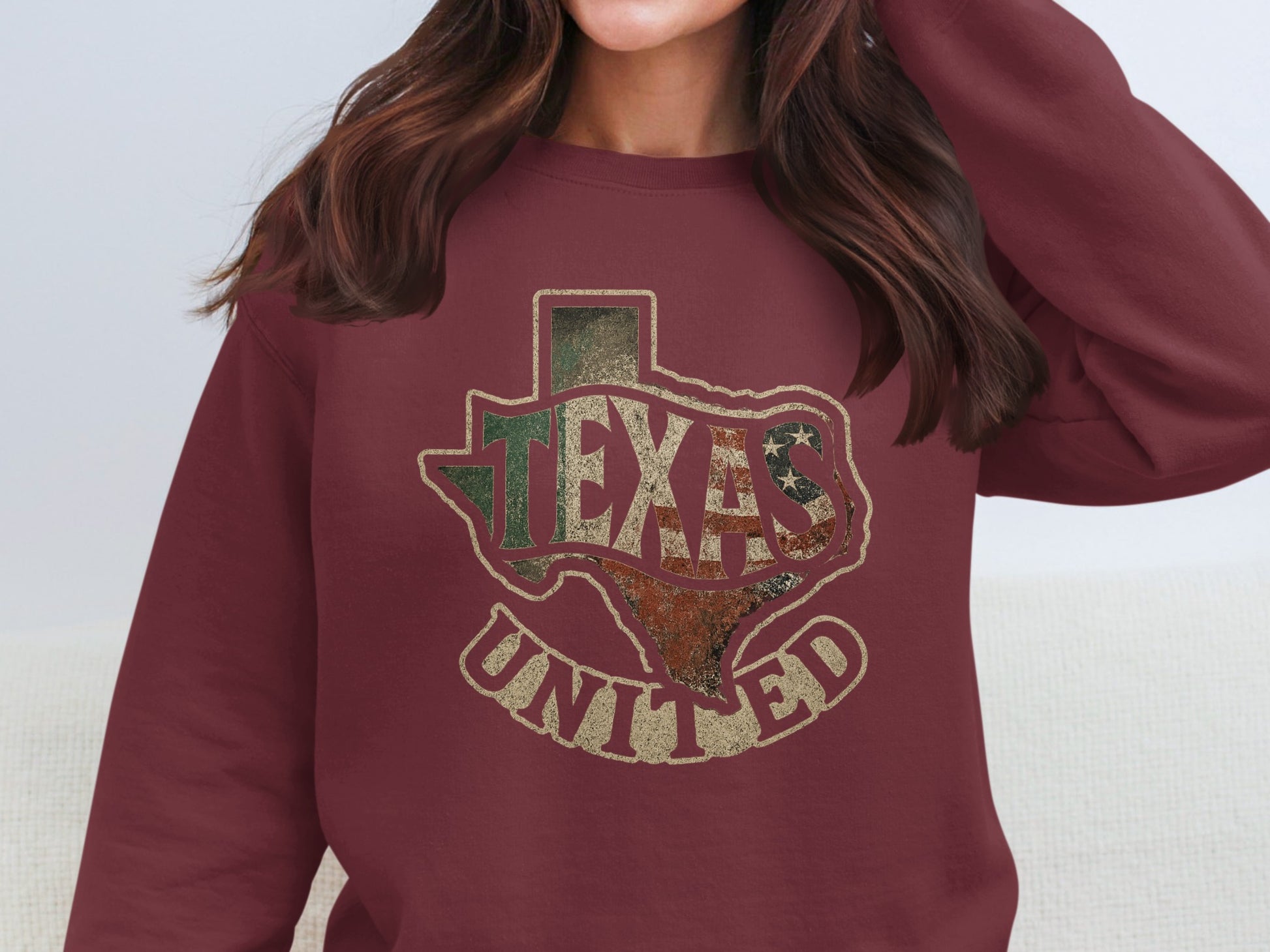 Texas United Graphic Sweatshirt product type