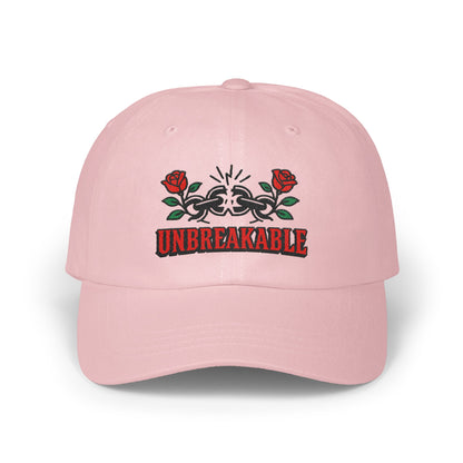 Unbreakable Embroidered Rose Design Adjustable Cap product
