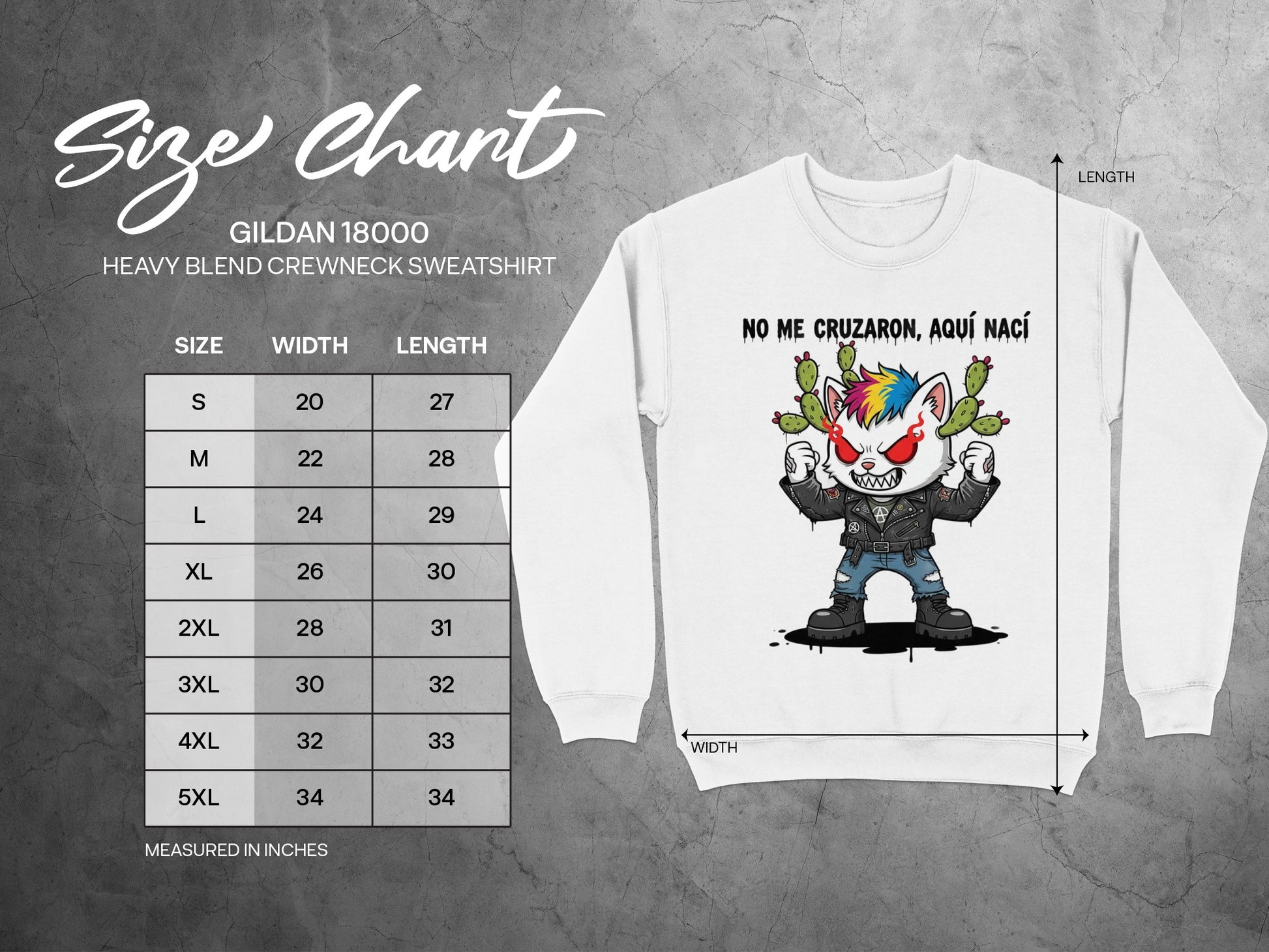 Vibrant Character Crewneck Sweatshirt Unique Product Type
