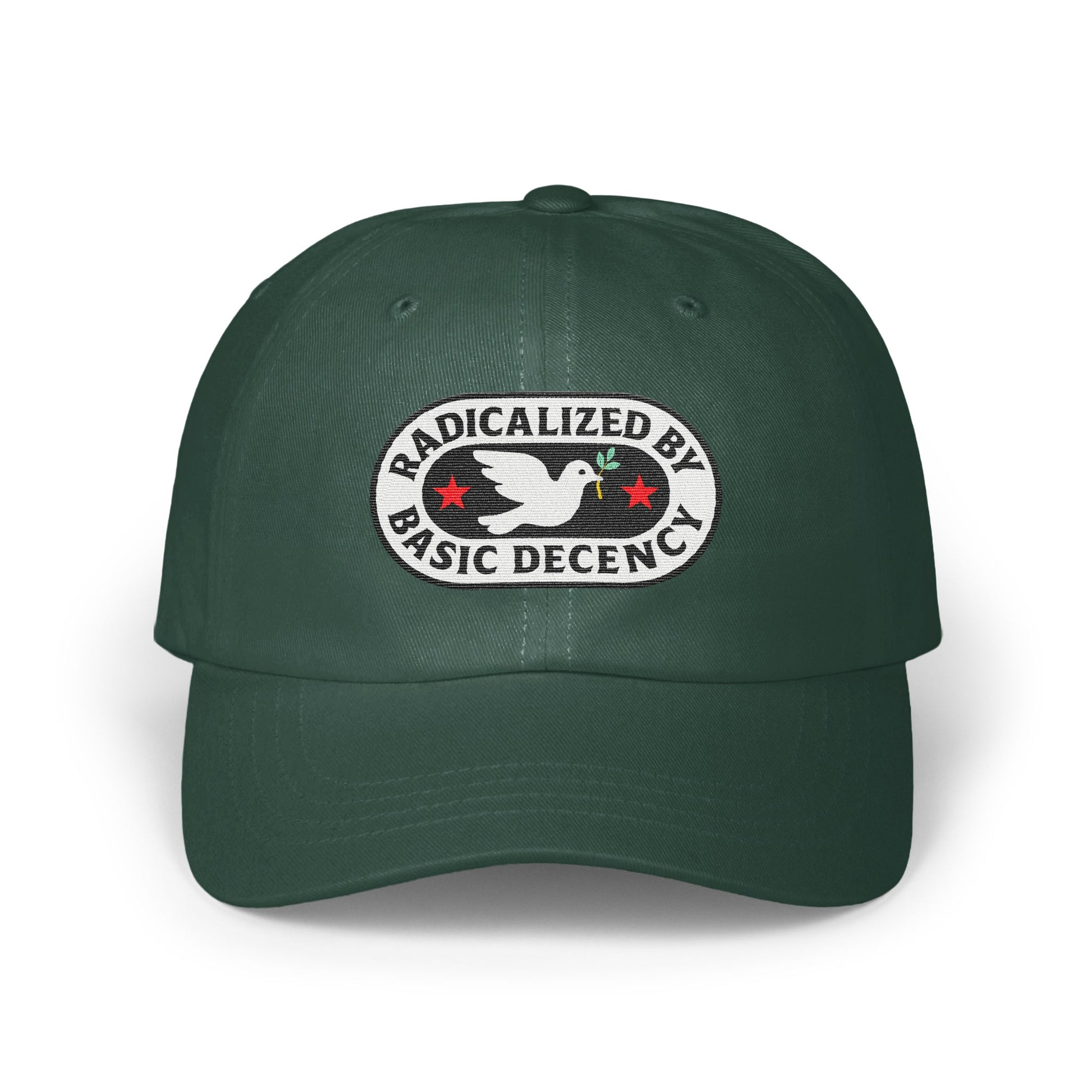 Radicalized By Basic Decency Logo Hat product