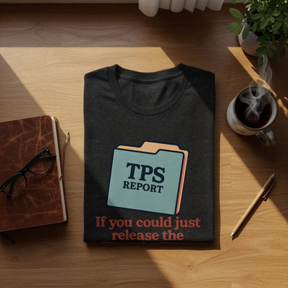 Funny TPS Report Graphic Tee Casual Wear Shirt product type