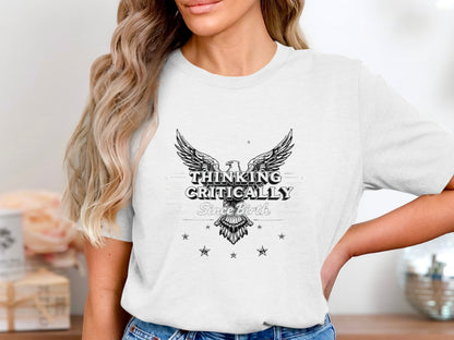 Thinking Critically Since Birth Graphic T-shirt product