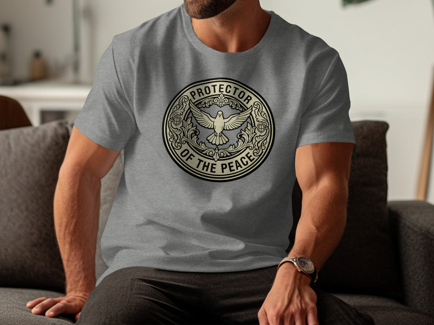 Protector of the Peace Graphic Tee Product