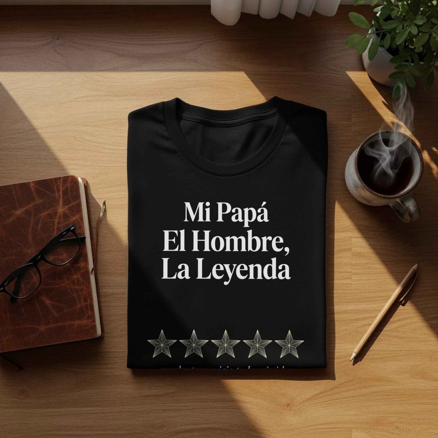 Funny Dad Shirt: Mi Papá La Leyenda T-Shirt Mi Papá, La Leyenda T-Shirt