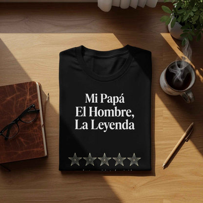 Funny Dad Shirt: Mi Papá La Leyenda T-Shirt Mi Papá, La Leyenda T-Shirt