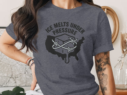Ice Melts Under Pressure Graphic T-shirt product