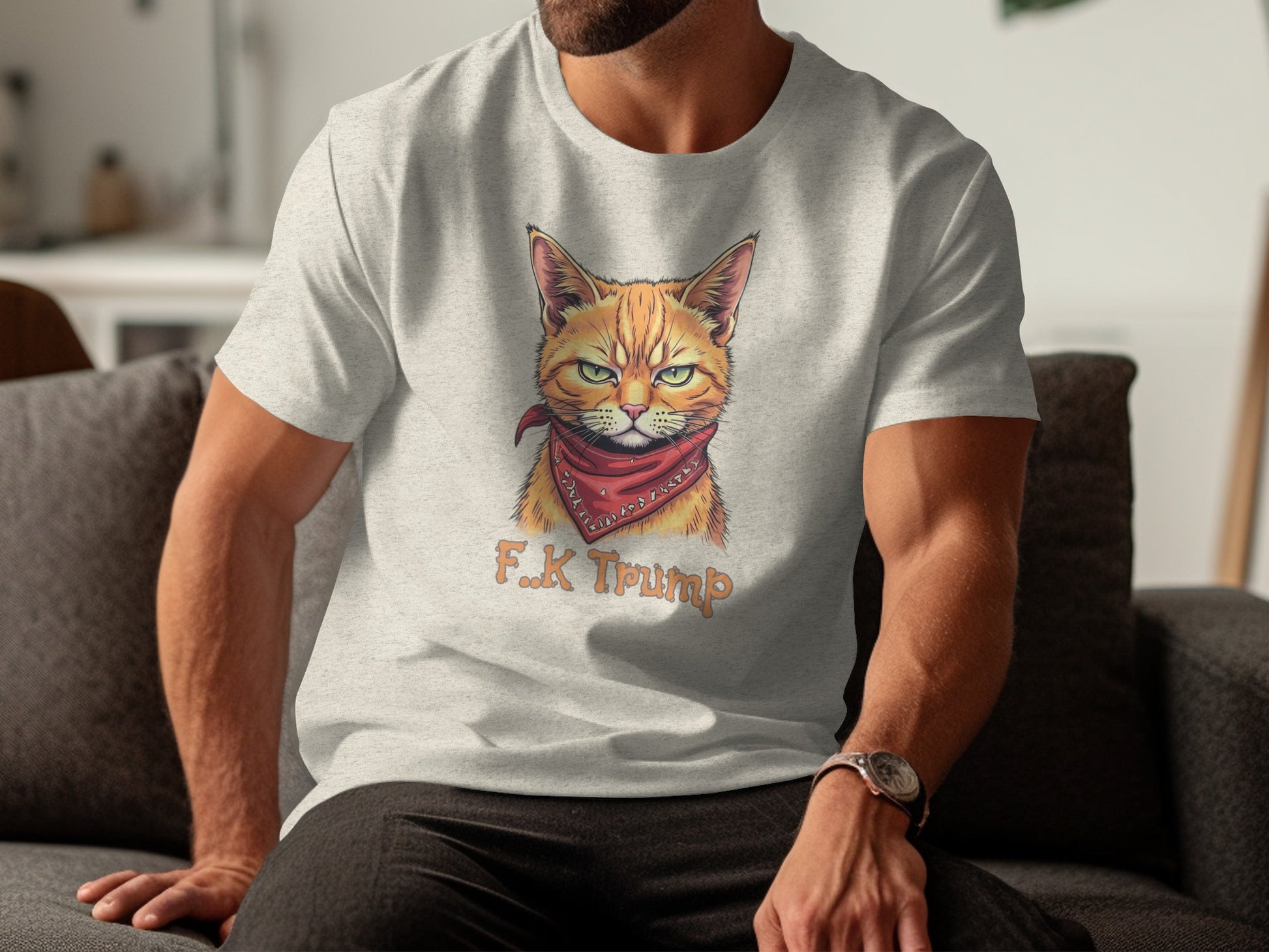 Funny Badass Cat Statement Graphic T-Shirt product
