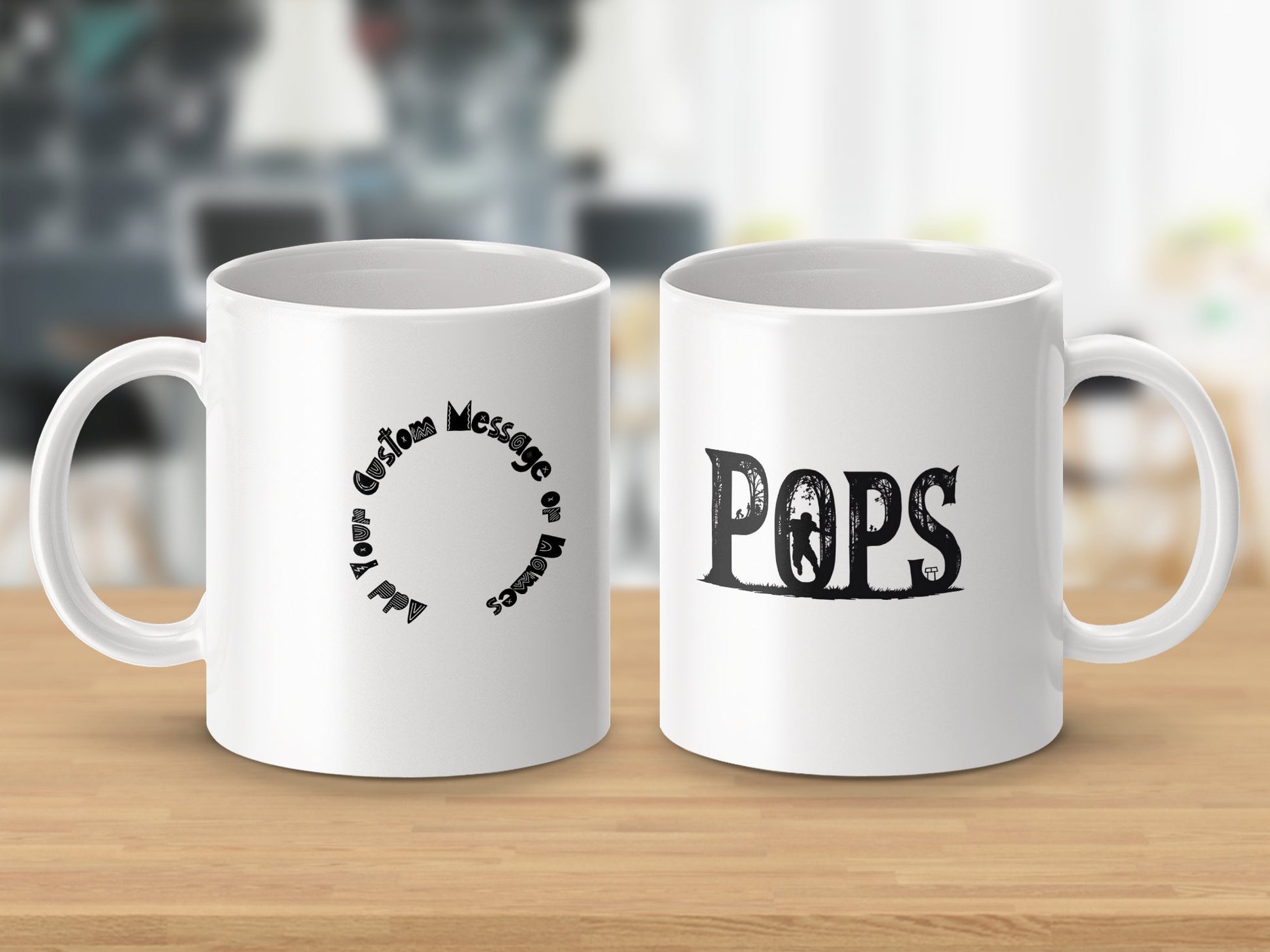 Personalized Custom Message Pops Mug Product