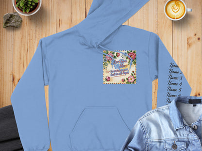 Forget Your Name Floral Design Hoodie product